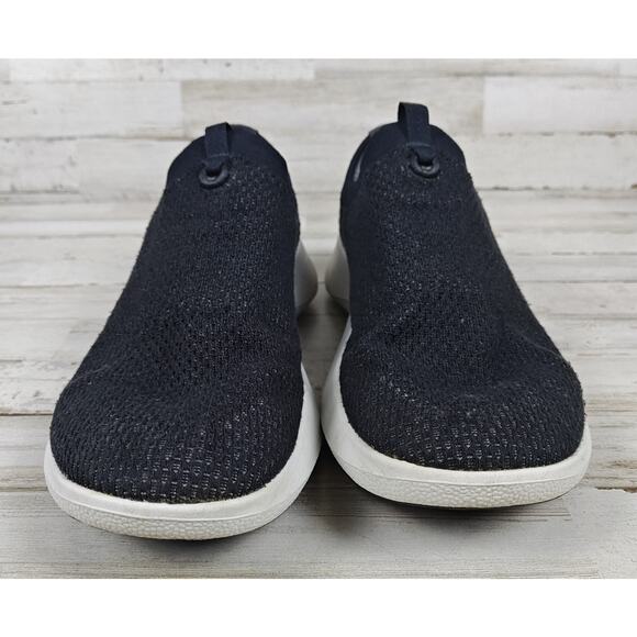 ALLBIRDS TD Tree Dasher Relay Mns 12 Knit Runners Athletic Trainers Laceless BLK - Picture 3 of 7